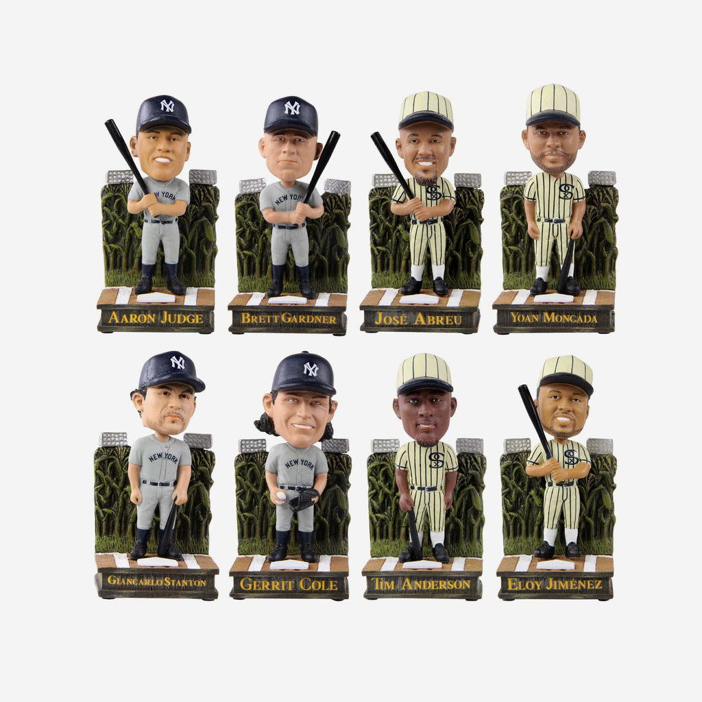 Chicago White Sox & New York Yankees Dyersville Cornfield Mini Bobblehead Boxed Set FOCO - FOCO.com