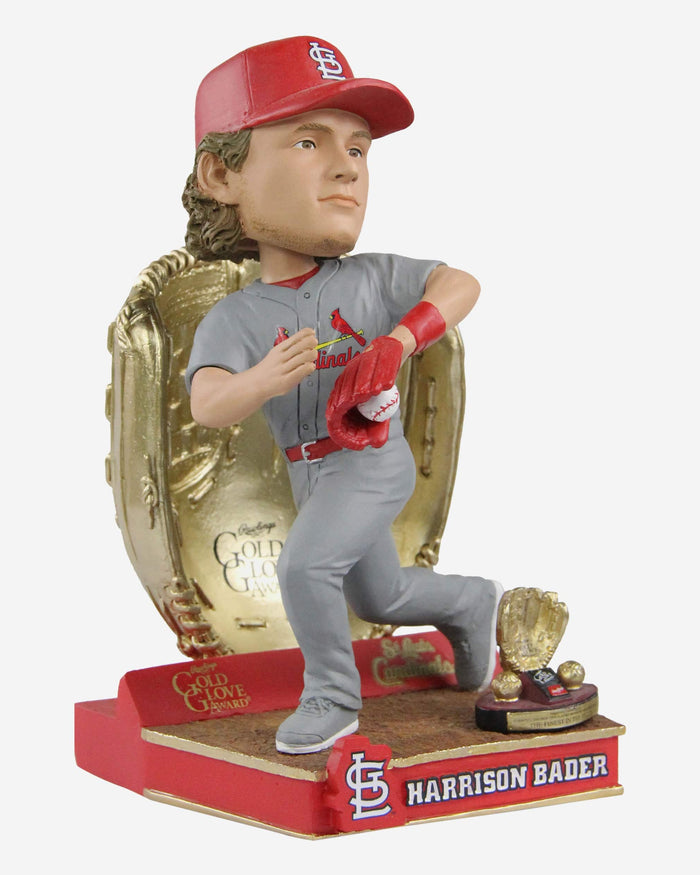 Harrison Bader St Louis Cardinals 2021 Gold Glove Bobblehead FOCO - FOCO.com