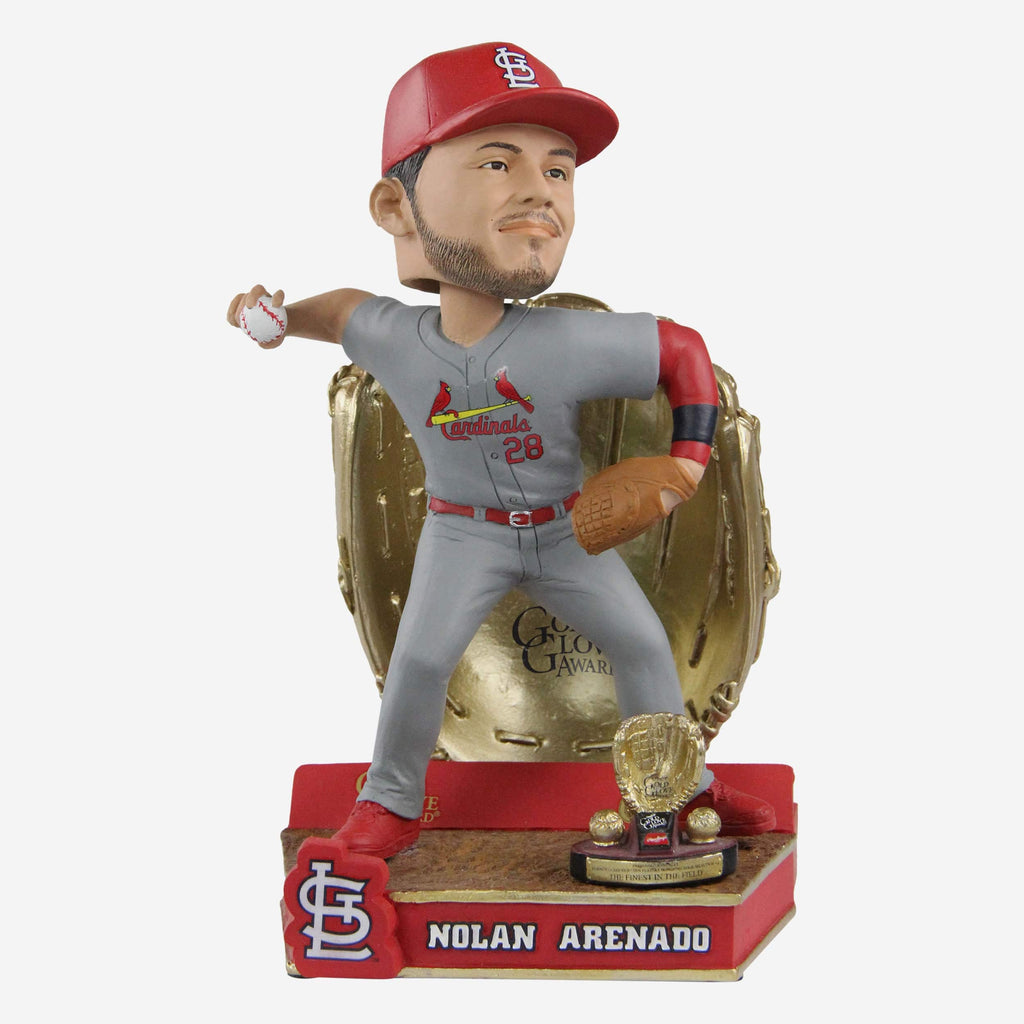 Nolan Arenado St Louis Cardinals 2021 Gold Glove Bobblehead FOCO - FOCO.com