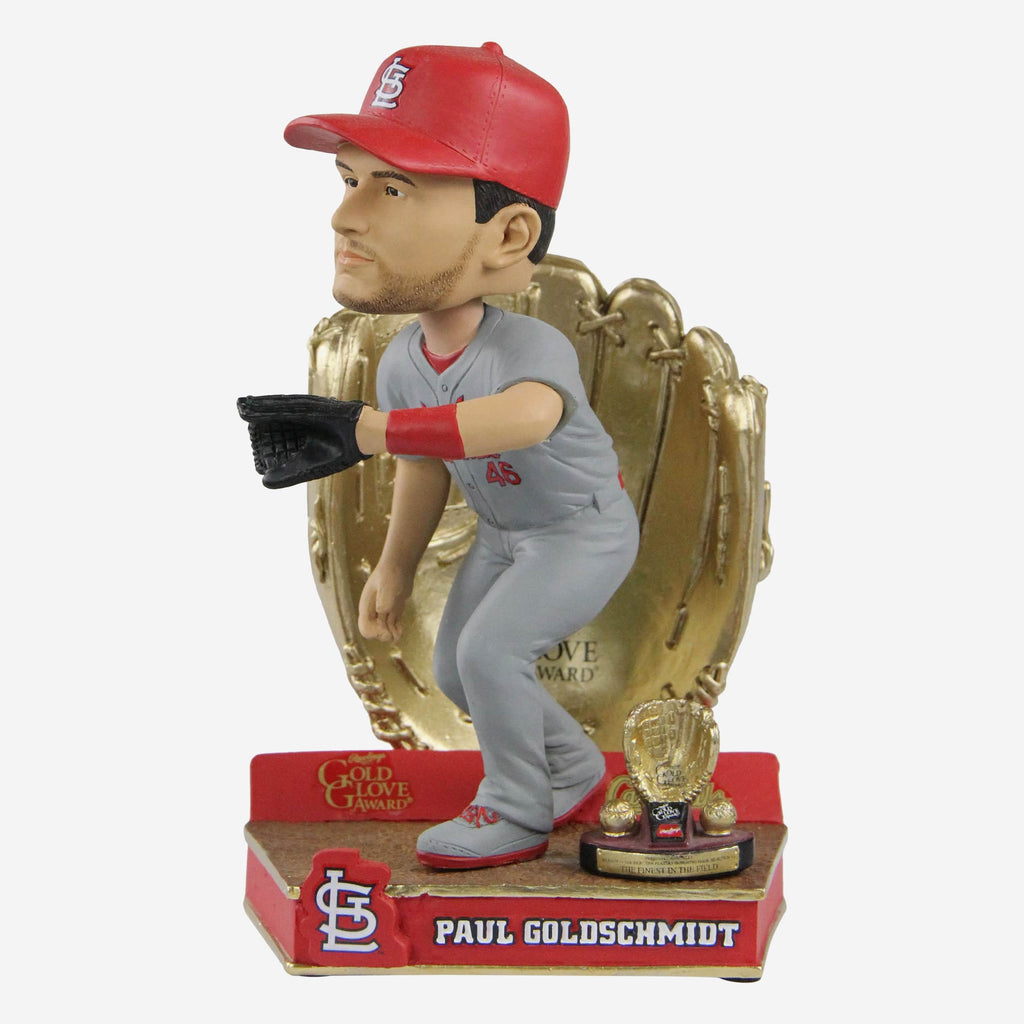 Paul Goldschmidt St Louis Cardinals 2021 Gold Glove Bobblehead FOCO - FOCO.com