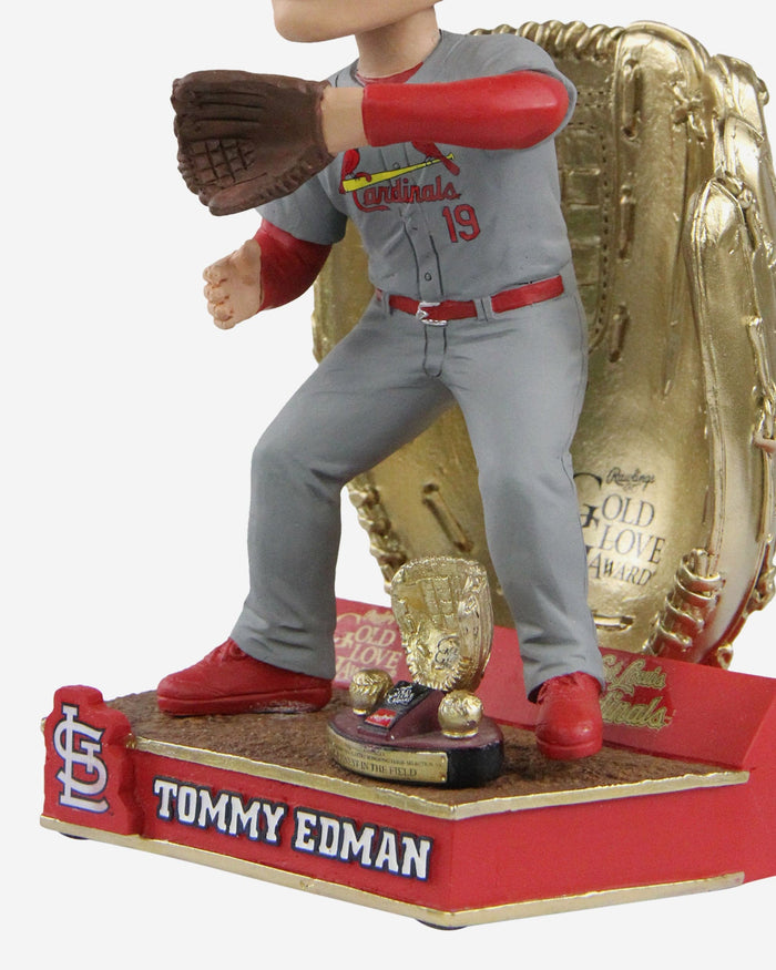 Tommy Edman St Louis Cardinals 2021 Gold Glove Bobblehead FOCO - FOCO.com