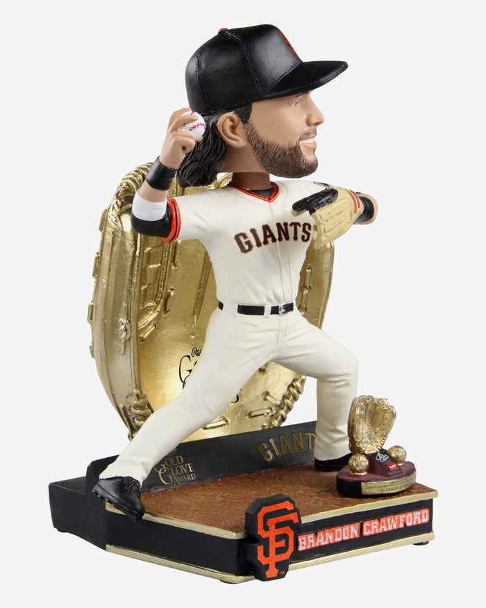 Brandon Crawford San Francisco Giants 2021 Gold Glove Bobblehead FOCO - FOCO.com