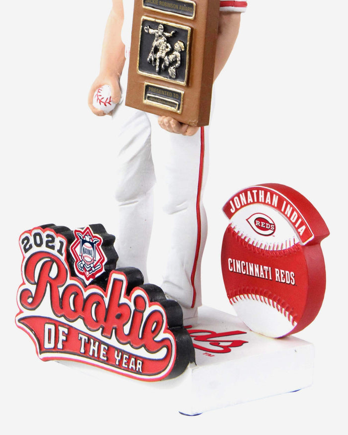 Jonathan India Cincinnati Reds 2021 NL Rookie Of The Year Bobblehead FOCO - FOCO.com