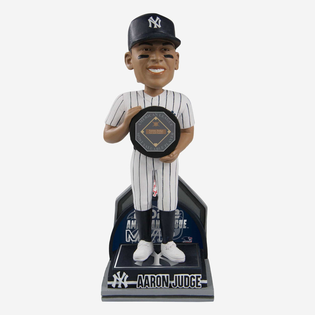 Aaron Judge New York Yankees 2022 AL MVP Award Bobblehead FOCO - FOCO.com