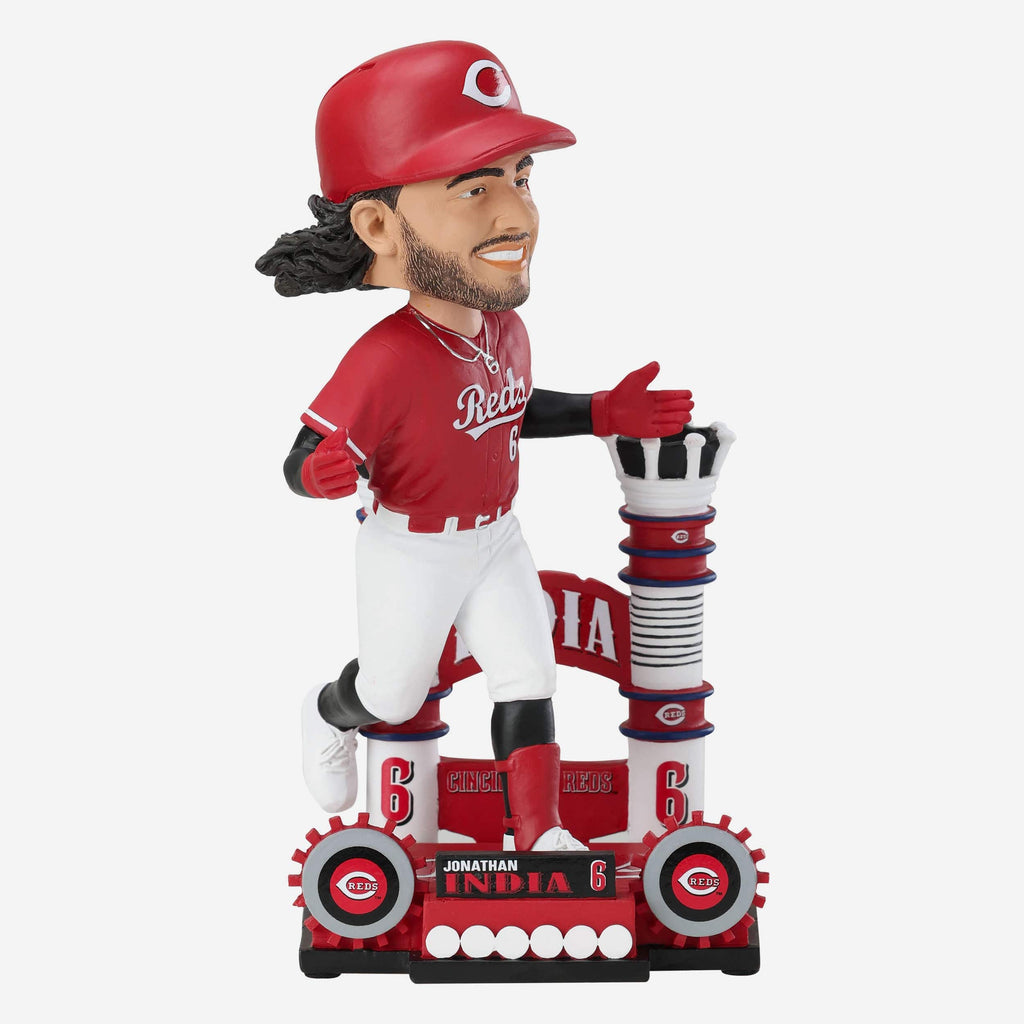 Jonathan India Cincinnati Reds Smoke Stack Ambassador Bobblehead FOCO - FOCO.com