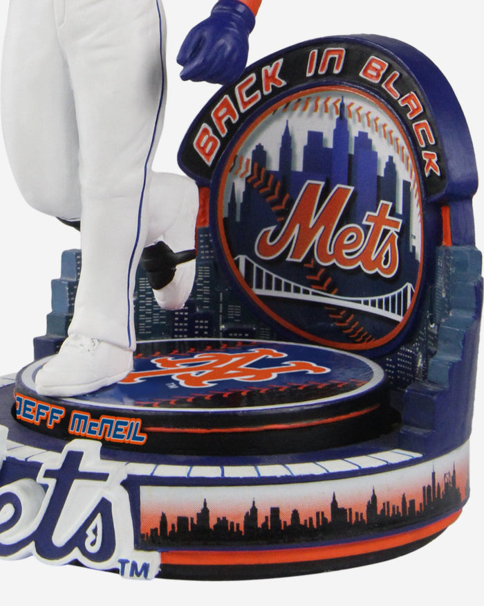 Jeff McNeil New York Mets Black Jersey Bobblehead FOCO - FOCO.com