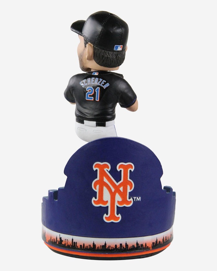 Max Scherzer New York Mets Black Jersey Bobblehead FOCO - FOCO.com