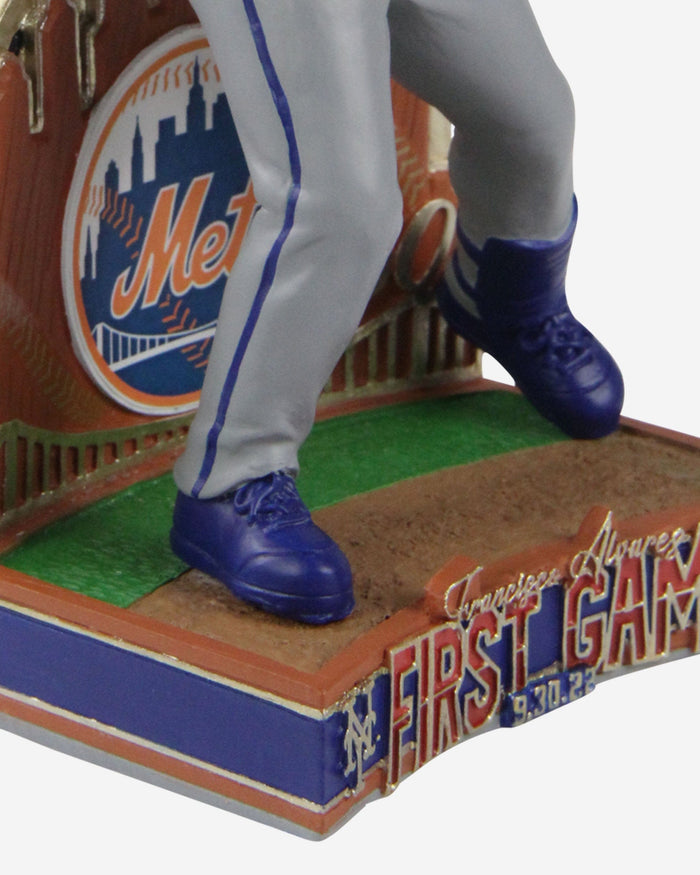 Francisco Alvarez New York Mets First Game Bobblehead FOCO - FOCO.com