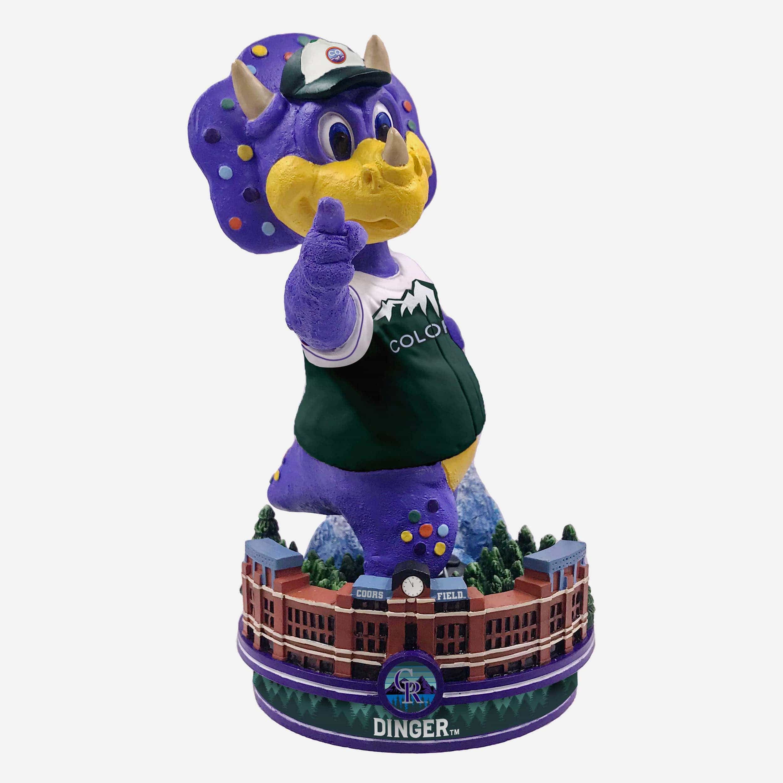 Dinger Colorado Rockies 2022 City Connect Mascot Bobblehead FOCO