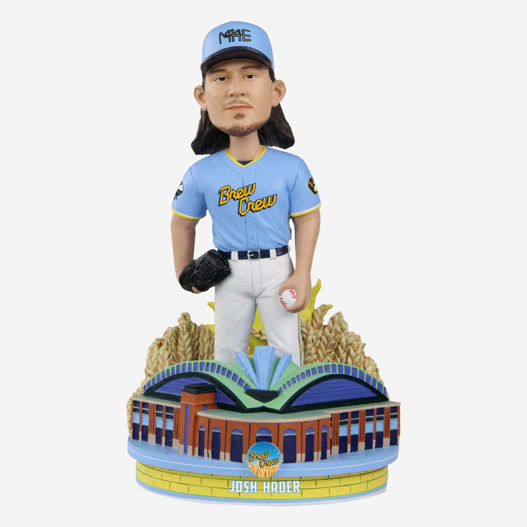 Josh Hader Milwaukee Brewers 2022 City Connect Bobblehead FOCO - FOCO.com