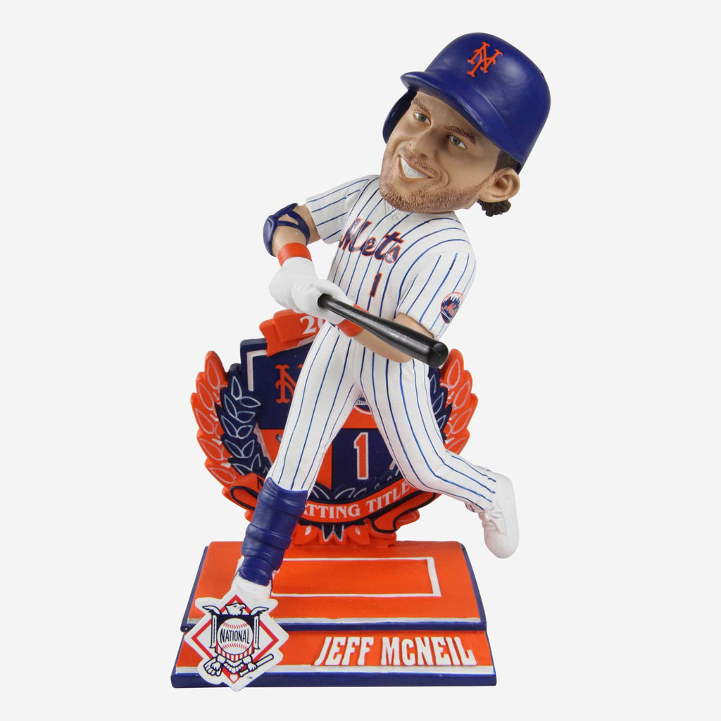 Jeff McNeil New York Mets 2022 National League Batting Title Bobblehead FOCO - FOCO.com