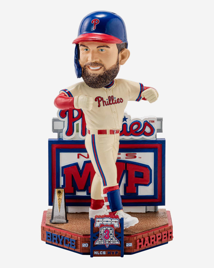 Bryce Harper Philadelphia Phillies 2022 NLCS MVP Bobblehead FOCO - FOCO.com