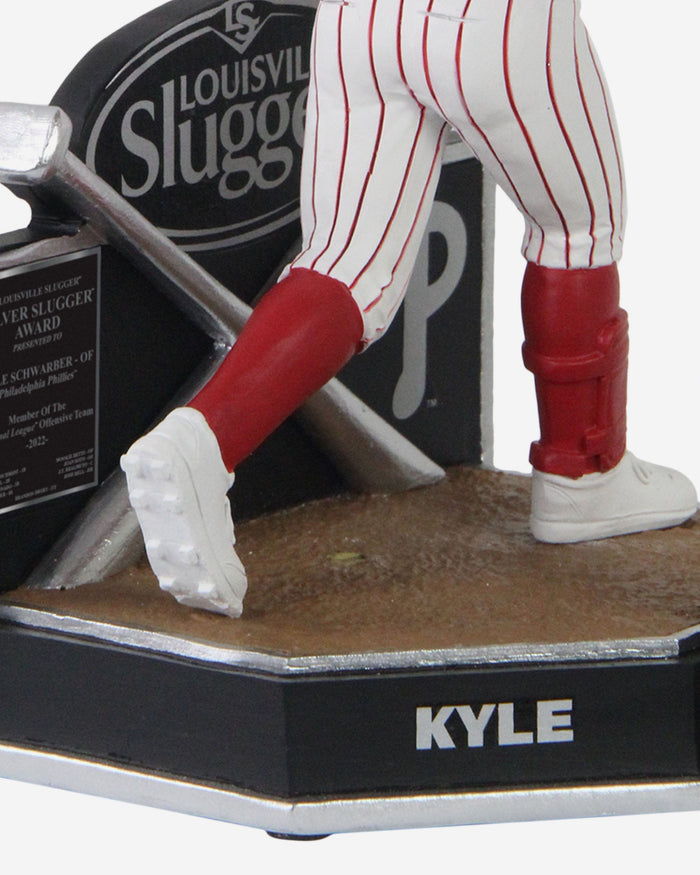 Kyle Schwarber Philadelphia Phillies 2022 Silver Slugger Bobblehead FOCO - FOCO.com