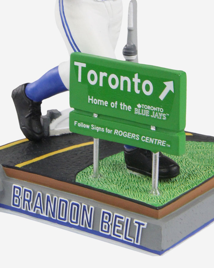 Brandon Belt Toronto Blue Jays Next Stop Bobblehead FOCO - FOCO.com