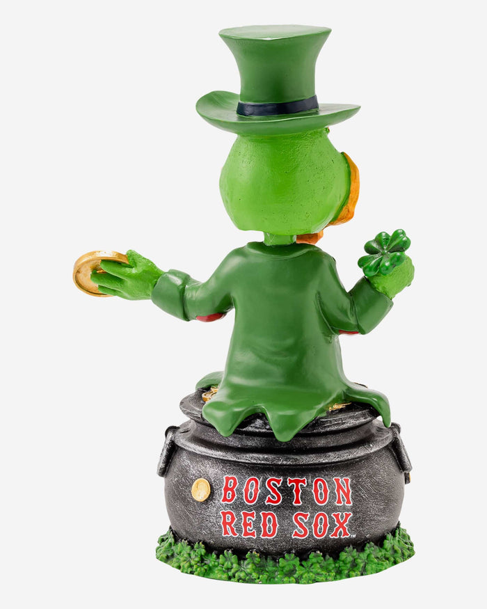 Wally the Green Monster Red Sox Saint Patricks Day Mascot Bobblehead FOCO - FOCO.com