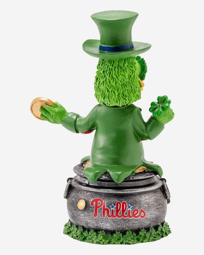 Phillie Phanatic Philadelphia Phillies Saint Patricks Day Mascot Bobblehead FOCO - FOCO.com