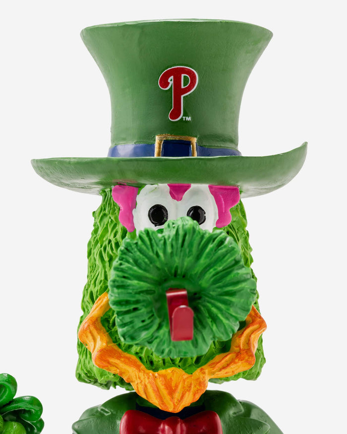 Phillie Phanatic Philadelphia Phillies Saint Patricks Day Mascot Bobblehead FOCO - FOCO.com