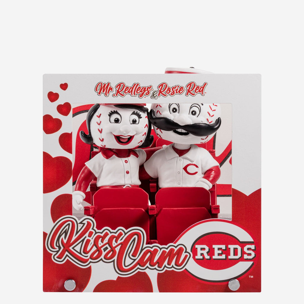 Cincinnati Reds Valentines Day Dual Mascot Bobblehead FOCO - FOCO.com