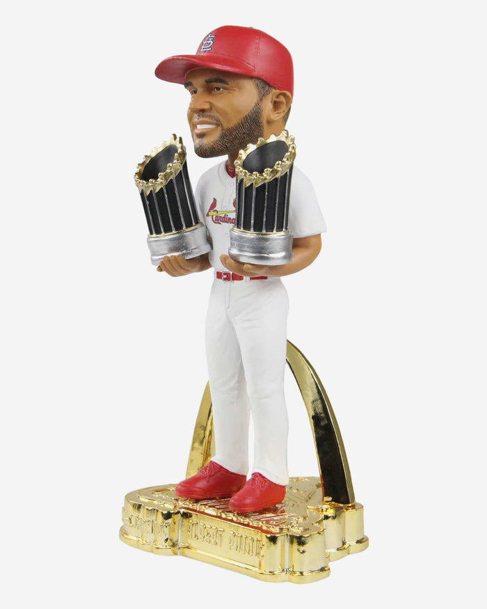 Albert Pujols St Louis Cardinals 2X World Series Champion Bobblehead FOCO - FOCO.com