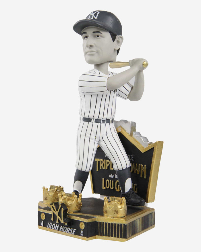 Lou Gehrig New York Yankees 1934 Triple Crown Bobblehead FOCO - FOCO.com