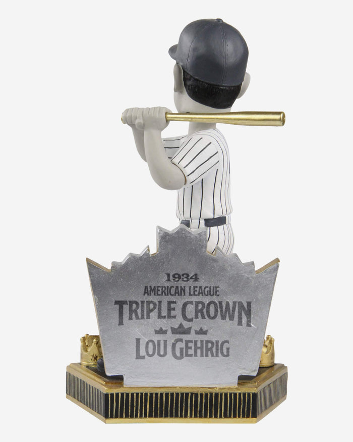 Lou Gehrig New York Yankees 1934 Triple Crown Bobblehead FOCO - FOCO.com
