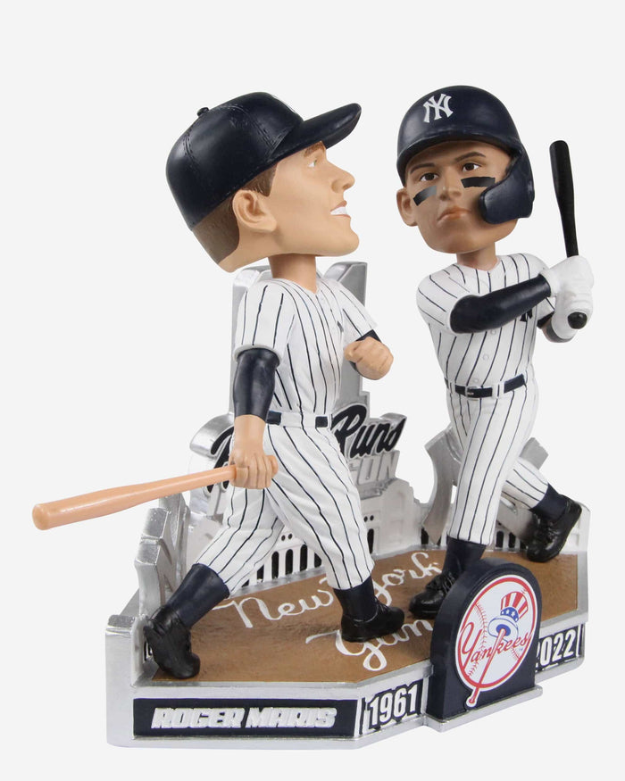 Aaron Judge & Roger Maris New York Yankees 61 Home Run Club Dual Bobblehead FOCO - FOCO.com