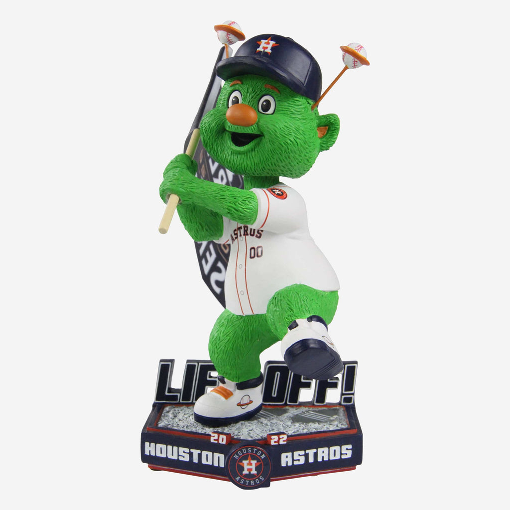 Orbit Houston Astros 2022 American League Champions Mascot Bobblehead FOCO - FOCO.com