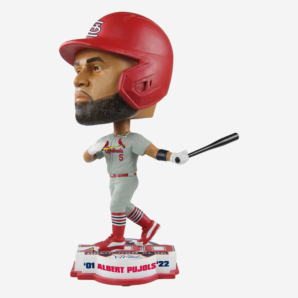 Albert Pujols St Louis Cardinals 700 Home Run Bighead Bobblehead FOCO - FOCO.com