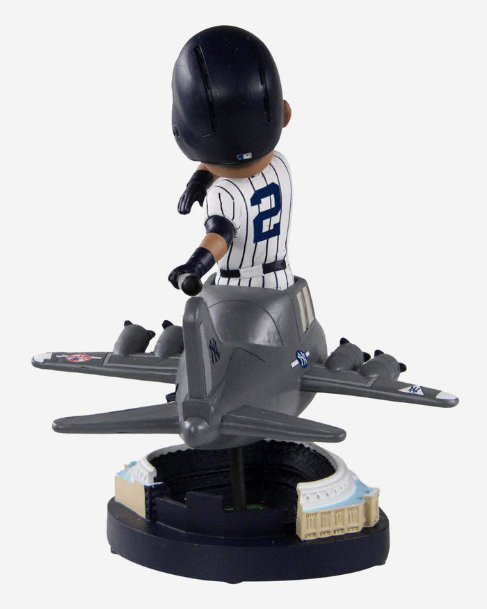 Derek Jeter New York Yankees Bomber Spinning Bobblehead FOCO - FOCO.com