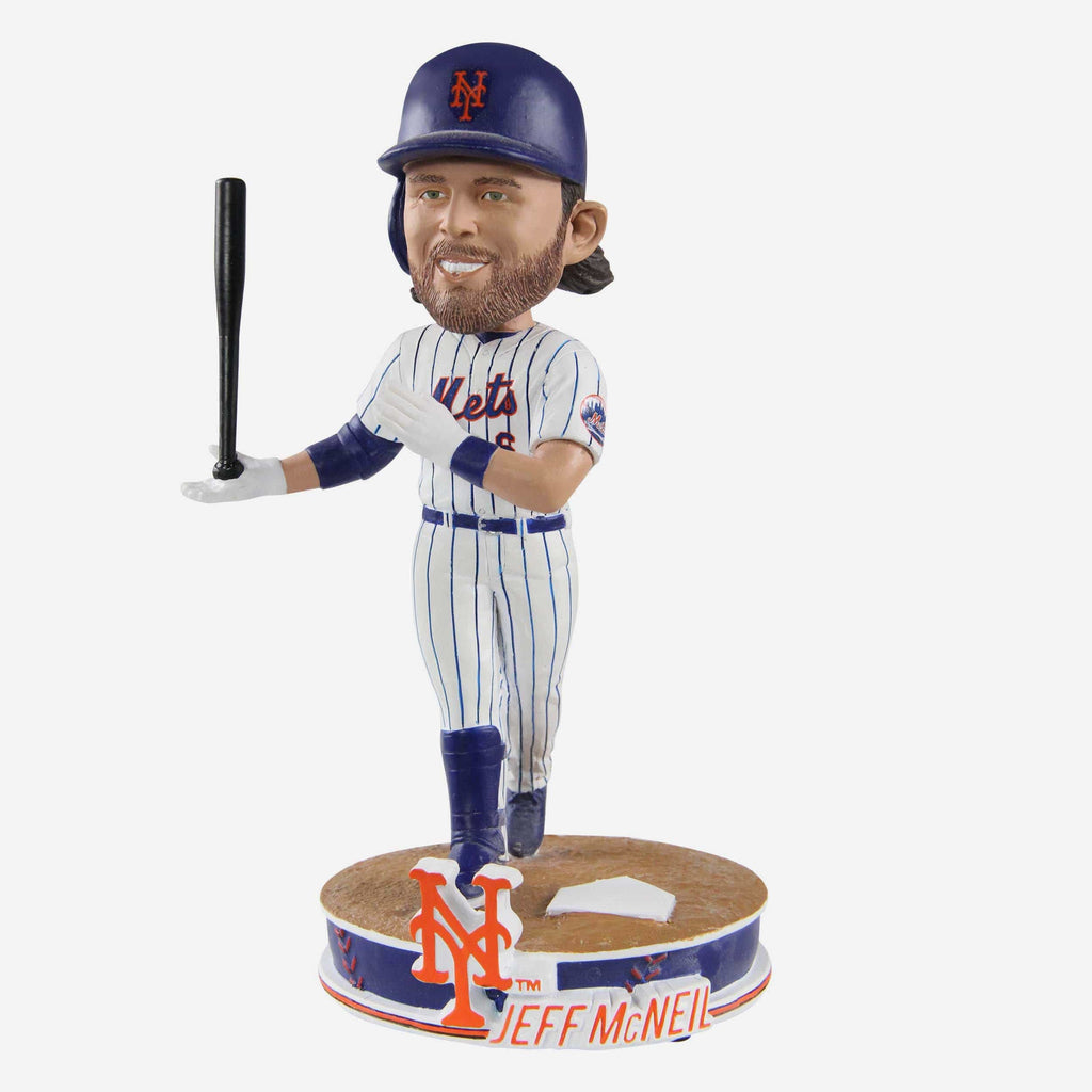 Jeff McNeil New York Mets Bat Flip Bobblehead FOCO - FOCO.com