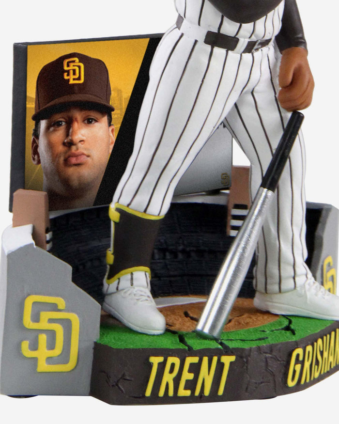 Trent Grisham San Diego Padres Ambassador Bat Flip Bobblehead FOCO - FOCO.com