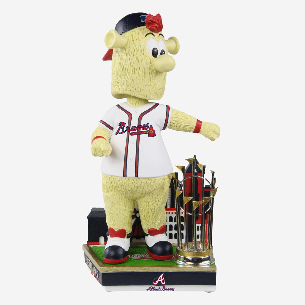 Blooper Atlanta Braves Celebration Dynamic Duo Mascot Bobblehead FOCO - FOCO.com