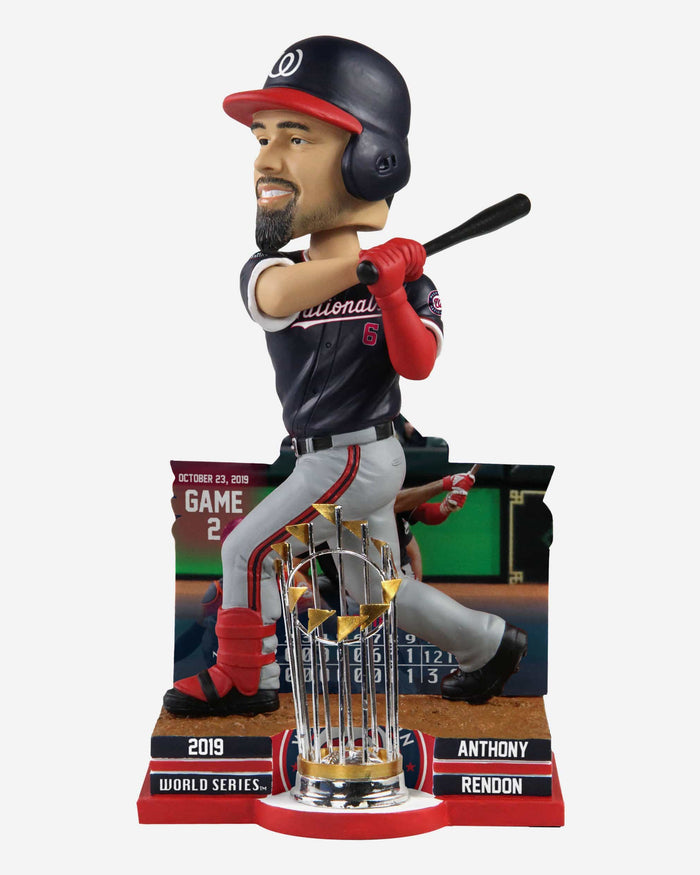 Anthony Rendon Washington Nationals 2019 World Series Champions Moment Bobblehead FOCO - FOCO.com