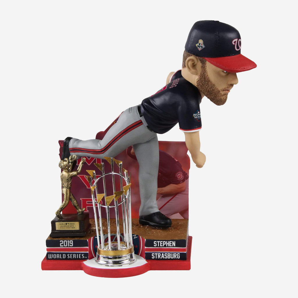 Stephen Strasburg Washington Nationals 2019 World Series Champions Moment Bobblehead FOCO - FOCO.com