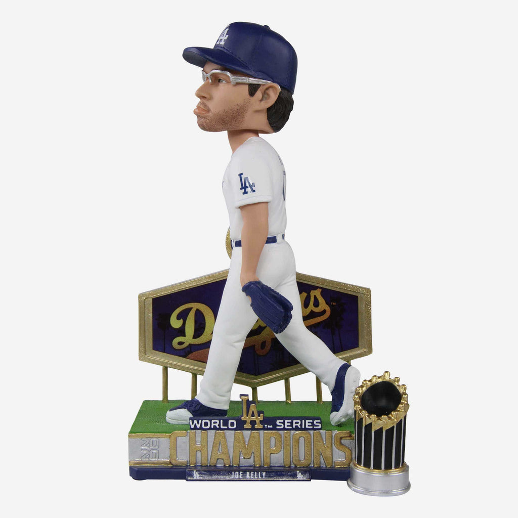 Joe Kelly Los Angeles Dodgers 2020 World Series Champions Pouty Face Bobblehead FOCO - FOCO.com