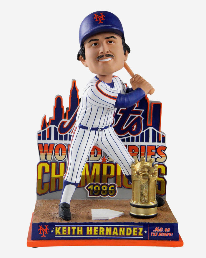 Keith Hernandez New York Mets 1986 World Series Champions Bobblehead FOCO - FOCO.com