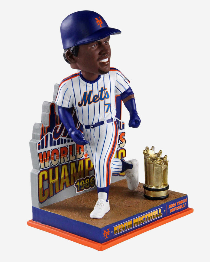 Kevin Mitchell New York Mets 1986 World Series Champions Bobblehead FOCO - FOCO.com