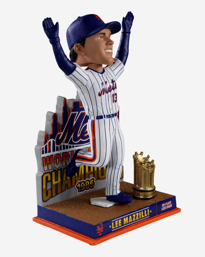 Lee Mazzilli New York Mets 1986 World Series Champions Bobblehead FOCO - FOCO.com