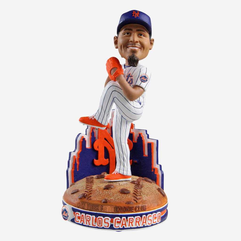 Carlos Carrasco New York Mets Cookie Club Bobblehead FOCO - FOCO.com