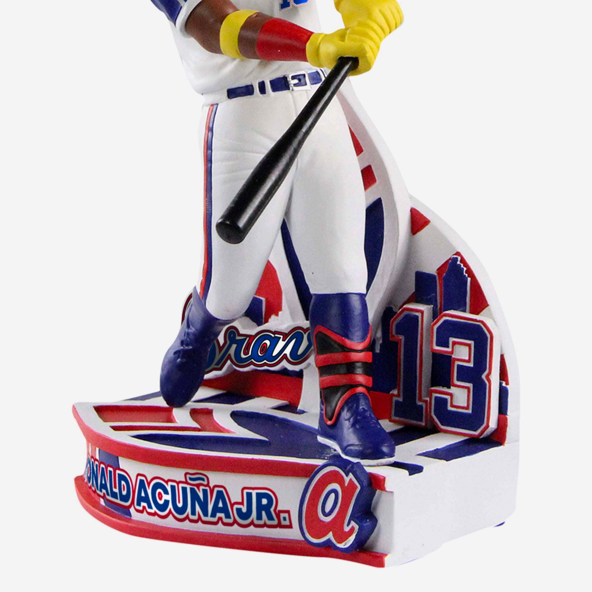 RONALD ACUNA JR Atlanta Braves Retro Uniform Exclusive MLB Bobblehead