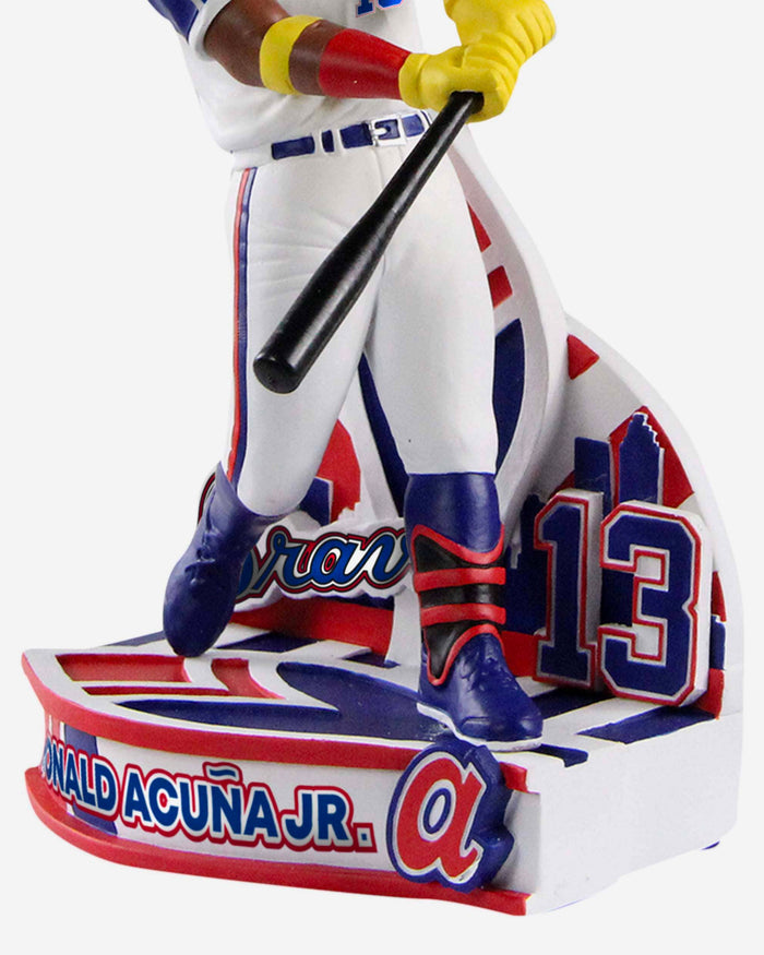 Ronald Acuna Jr Atlanta Braves Retro Jersey Bobblehead FOCO - FOCO.com