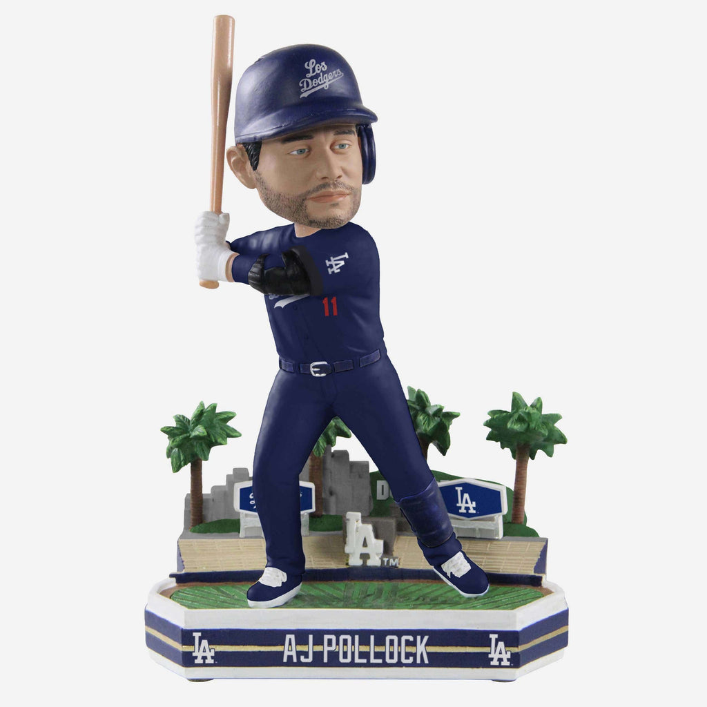AJ Pollock Los Angeles Dodgers City Connect Bobblehead FOCO - FOCO.com