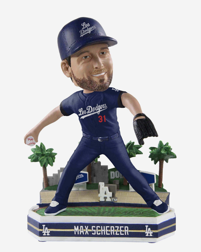 Max Scherzer Los Angeles Dodgers City Connect Bobblehead FOCO - FOCO.com