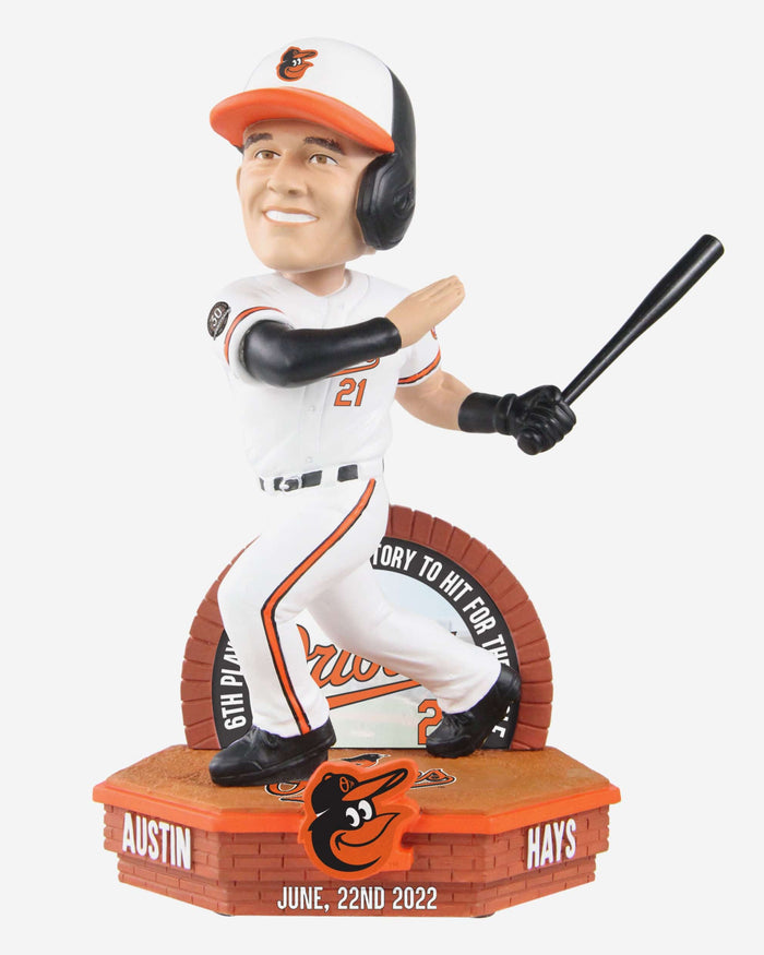 Austin Hays Baltimore Orioles Cycle Bobblehead FOCO - FOCO.com