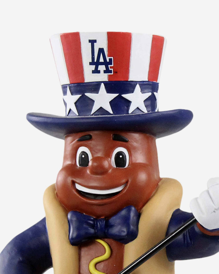 Los Angeles Dodgers 4th of July Dodger Dog Bobblehead FOCO - FOCO.com