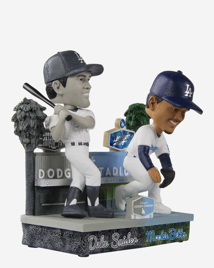 Duke Snider & Mookie Betts Los Angeles Dodgers Then and Now Bobblehead FOCO - FOCO.com