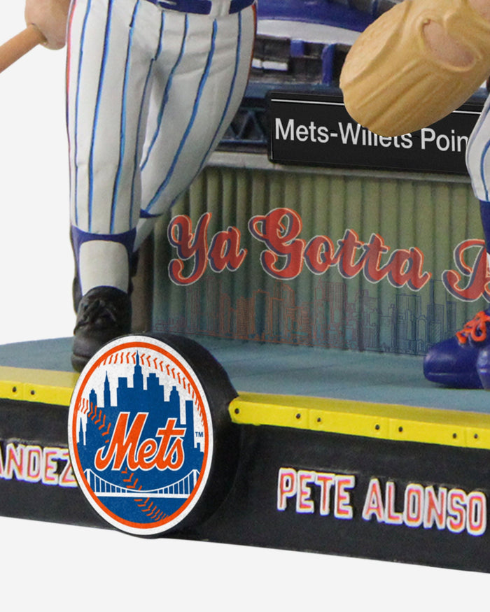 Keith Hernandez & Pete Alonso New York Mets Then And Now Bobblehead FOCO - FOCO.com