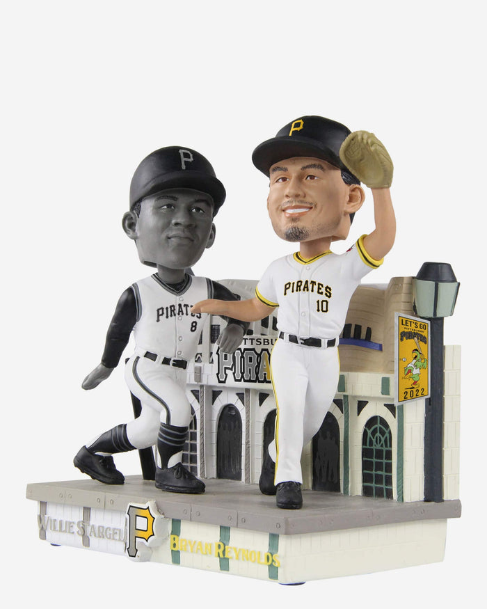 Willie Stargell & Bryan Reynolds Pittsburgh Pirates Then And Now Bobblehead FOCO - FOCO.com