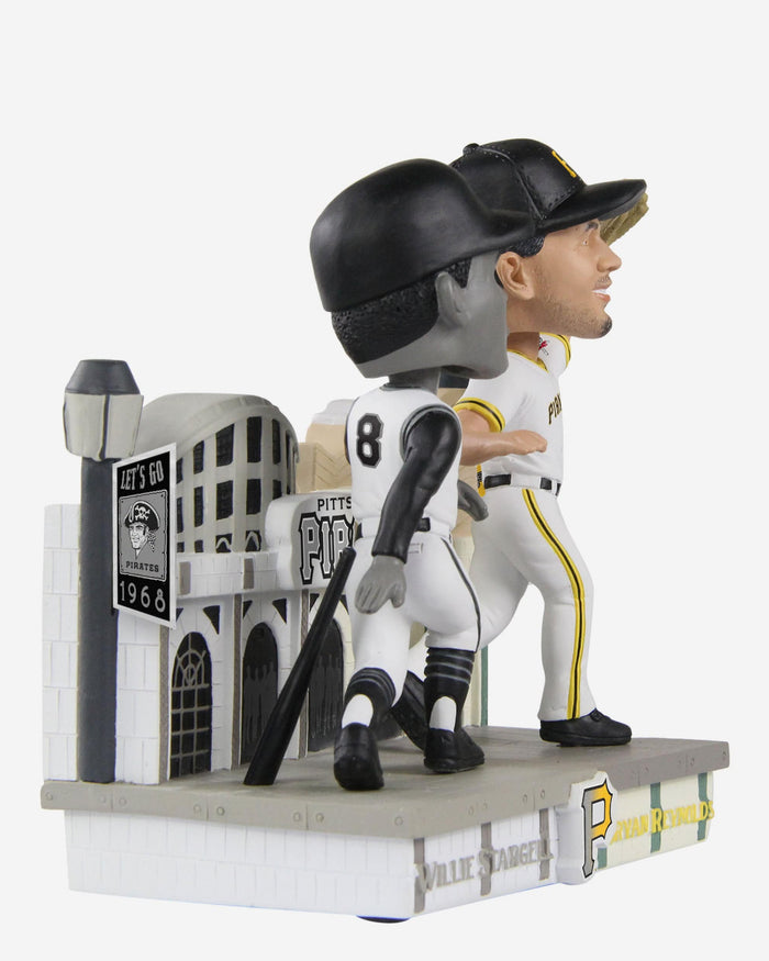 Willie Stargell & Bryan Reynolds Pittsburgh Pirates Then And Now Bobblehead FOCO - FOCO.com