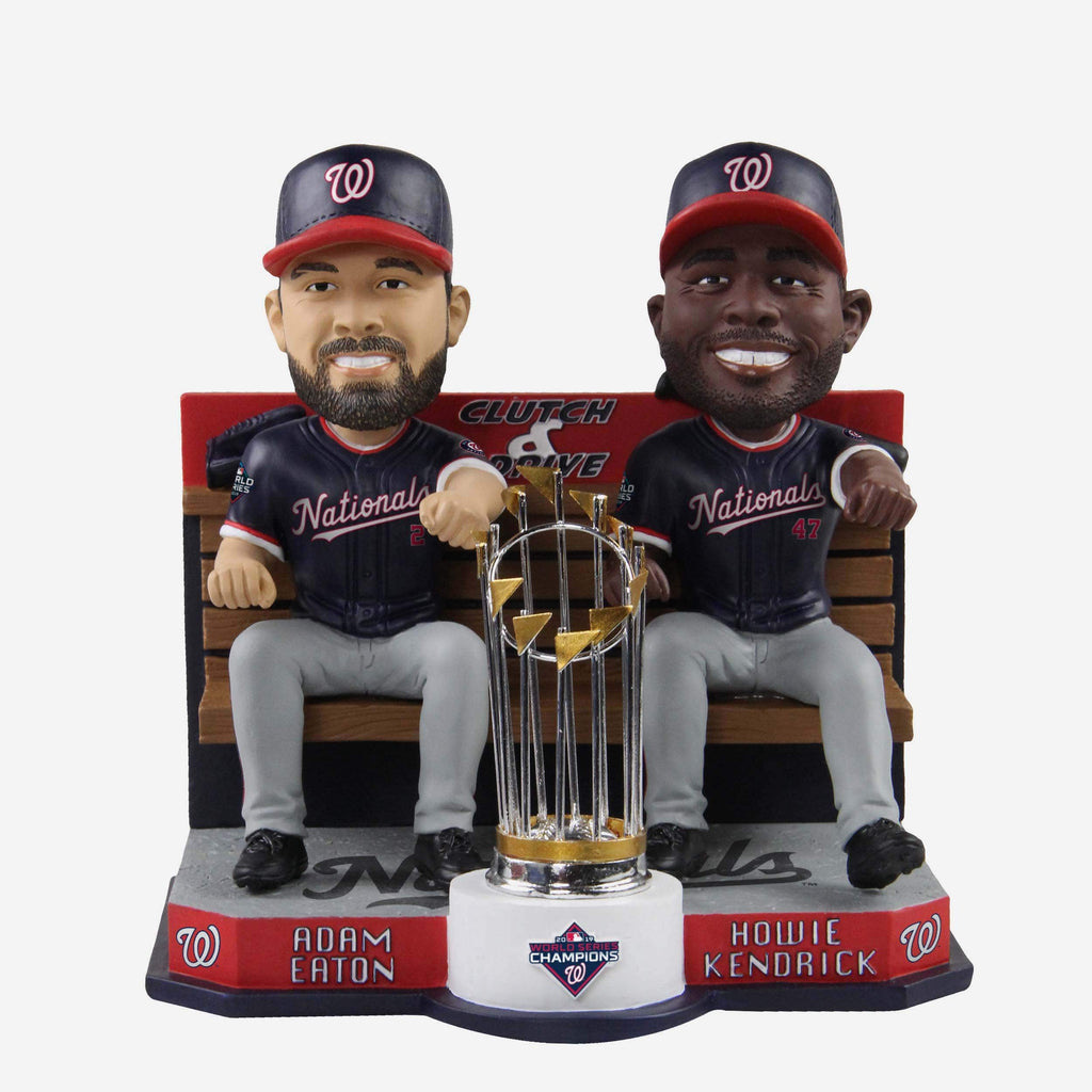 Howie Kendrick & Adam Eaton Washington Nationals 2019 World Series Champions Dual Driving Bobblehead FOCO - FOCO.com